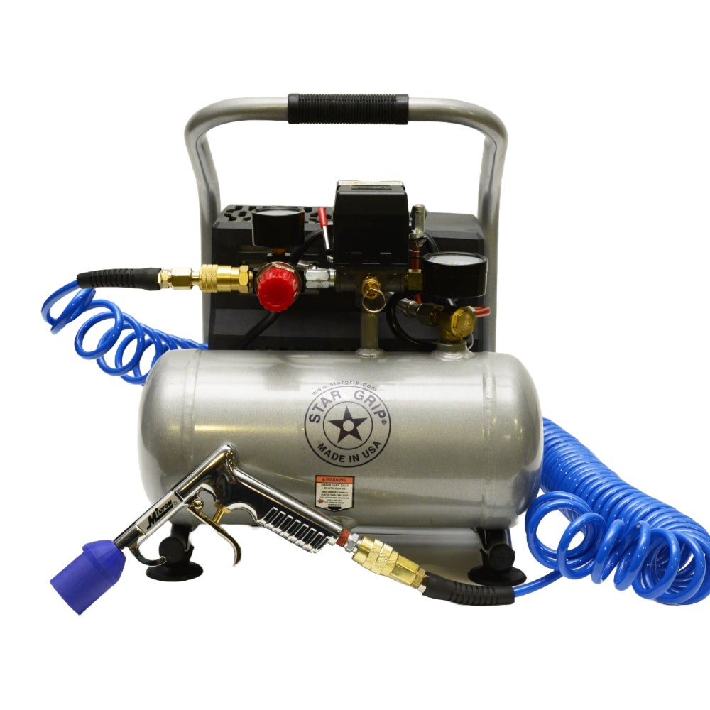 Star Grip Silent Air Compressor Kit | Golf Grip Installation Bundle
